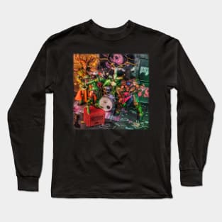 Action Figure Band 8 Long Sleeve T-Shirt